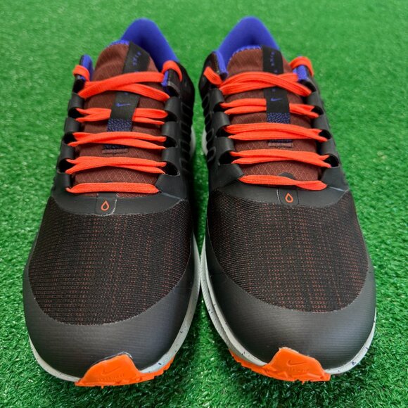 Nike Air Zoom Pegasus 38 Black Orange Mens Running DC4073-003 NEW Sz 9 - Picture 2 of 5